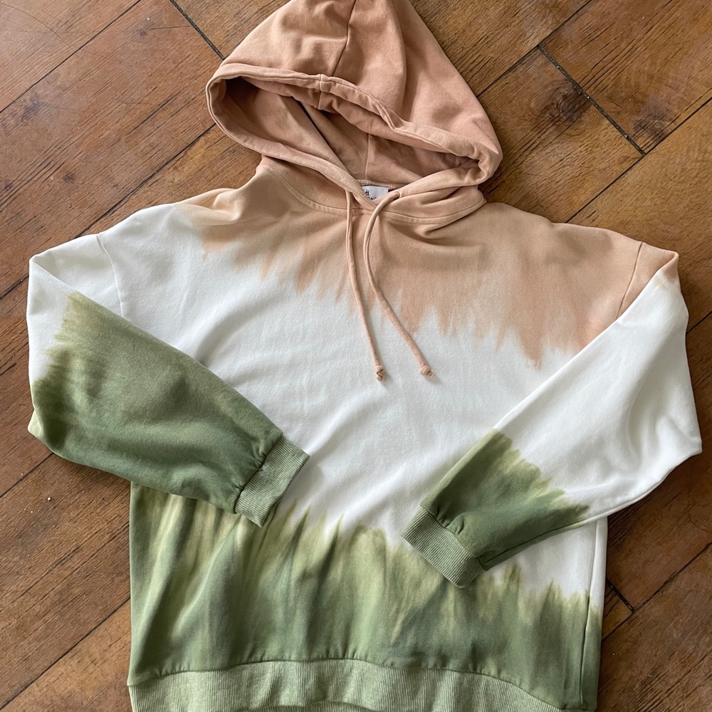 French Terry Tie Dye Hoodie